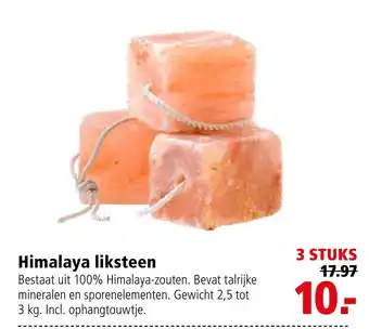 Welkoop Himalaya liksteen 3kg aanbieding