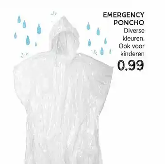 Xenos Emergency Poncho aanbieding