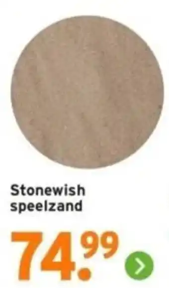 GAMMA Stonewish speelzand aanbieding