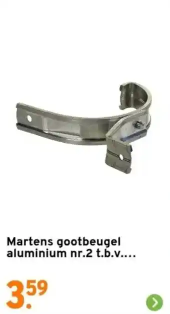 GAMMA Martens gootbeugel aluminium nr.2 t.b.v.. aanbieding