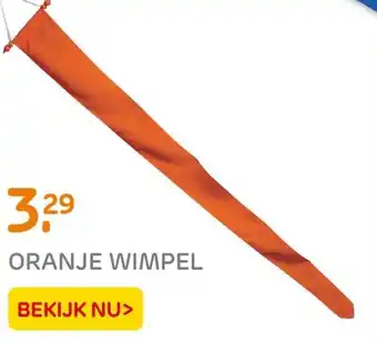 Praxis ORANJE WIMPEL aanbieding