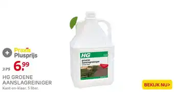 Praxis HG GROENE AANSLAGREINIGER Kant-en-klaar. 5 liter. aanbieding