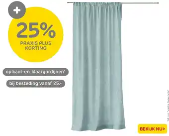 Praxis op kant-en-klaargordijnen aanbieding