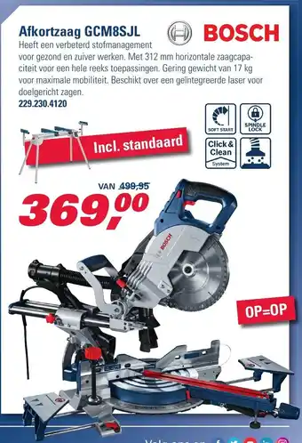 Probin Afkortzaag GCM8SJL aanbieding