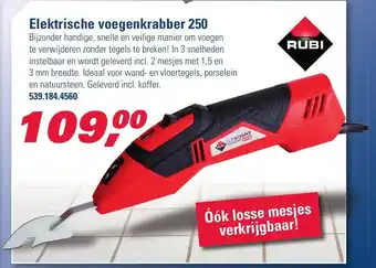 Probin Elektrische Voegenkrabber 250 aanbieding