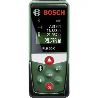 Conrad Bosch Home and Garden PLR 30 C Laserafstandsmeter Bluetooth, Documentatie-app Meetbereik (max.) 30 m aanbieding