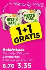 PLUS Heks'nkaas aanbieding