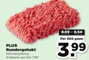 PLUS Rundergehakt aanbieding