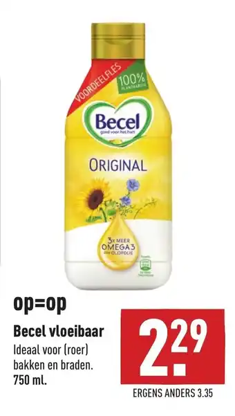 ALDI Becel Vloeibaar 750ml aanbieding