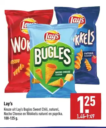 ALDI Lay's 100-125g aanbieding