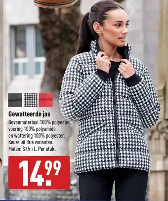 ALDI Gewatteerde Jas aanbieding