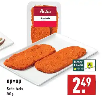 ALDI Schnitzels 300g aanbieding