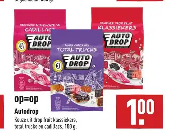 ALDI Autodrop 150g aanbieding