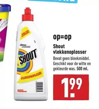 ALDI Shout Vlekkenoplosser 500ml aanbieding