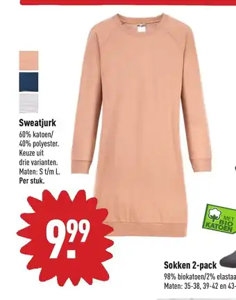 ALDI Sweatjurk aanbieding