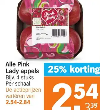 Albert Heijn Alle Pink Lady appels aanbieding