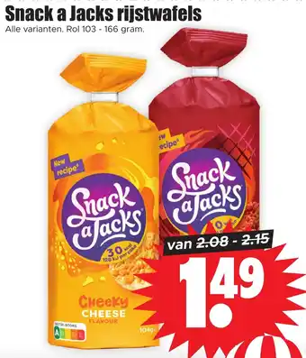 Dirk Snack a Jacks rijstwafels aanbieding