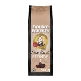 Koffievoordeel.nl Douwe Egberts Excellent Blonde - koffiebonen 500 GR aanbieding