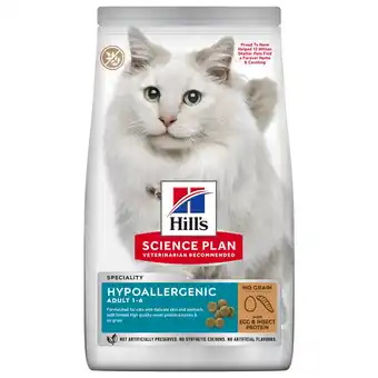 Pets Place Hill's Hypoallergenic Insecten&Ei - Kattenvoer aanbieding