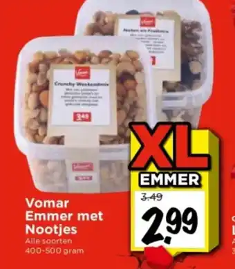 Vomar Voordeelmarkt Vomar Emmer met Nootjes aanbieding