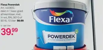 Karwei Flexa Powerdek 10L aanbieding