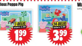 Dirk Bloxx Peppa Pig aanbieding