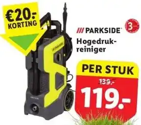 Lidl Hogedruk- reiniger aanbieding