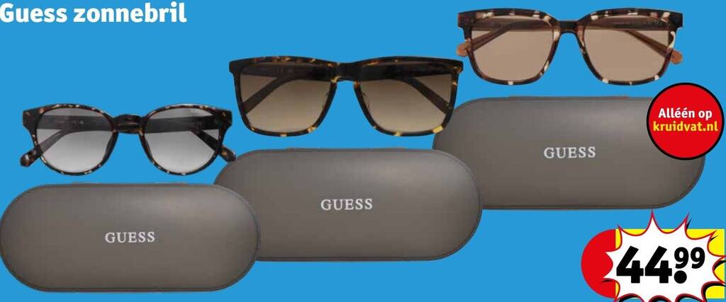 GUESS Uniseks zonnebril, glanzend bordeaux, 52 GUESS Uniseks zonnebril, glanzend bordeaux, 52