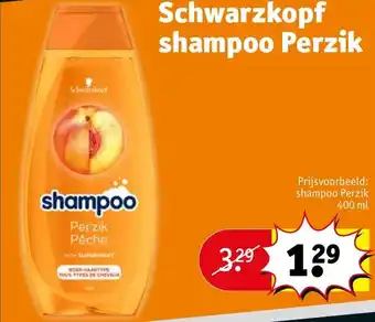 Kruidvat Schwarzkopf shampoo Perzik aanbieding