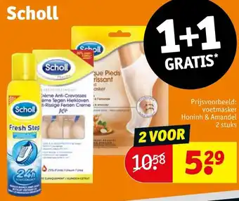 Kruidvat Scholl aanbieding