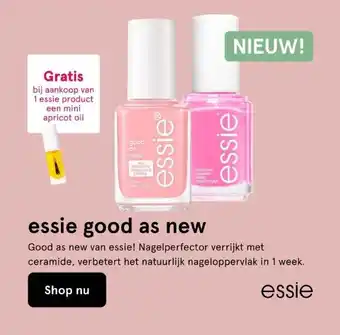 Etos essie good as new aanbieding