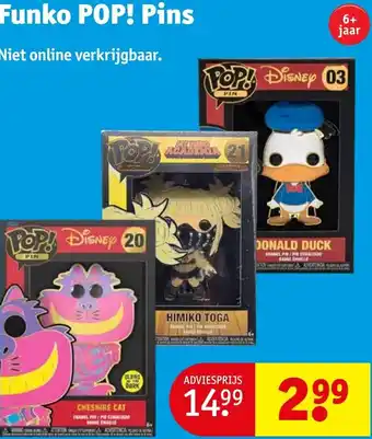 Kruidvat Funko POP! Pins aanbieding