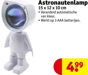 Kruidvat Astronautenlamp aanbieding