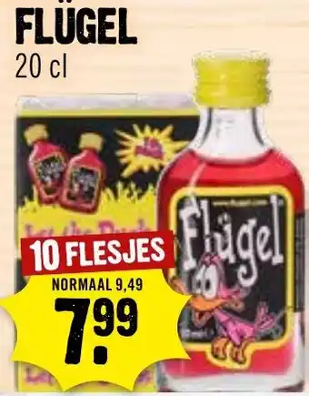 Dirck 3 FLÜGEL 20 cl aanbieding