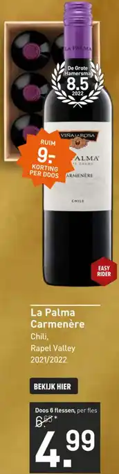 Gall & Gall La Palma Carmenère aanbieding