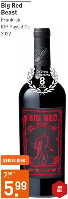 Gall & Gall Big Red Beast aanbieding