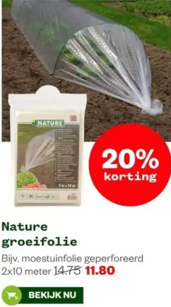 Welkoop Nature groeifolie aanbieding