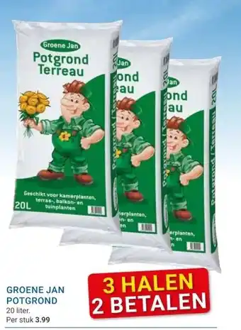 Kluswijs GROENE JAN POTGROND aanbieding