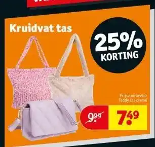 Kruidvat Kruidvat tas aanbieding