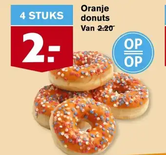 Hoogvliet Oranje donuts aanbieding