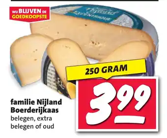 Nettorama familie Nijland Boerderijkaas aanbieding