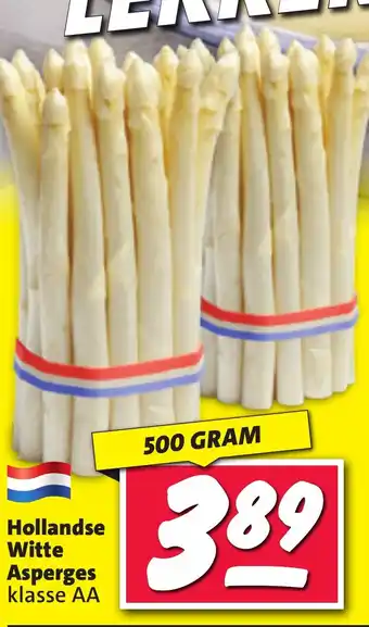 Nettorama Hollandse Witte Asperges aanbieding