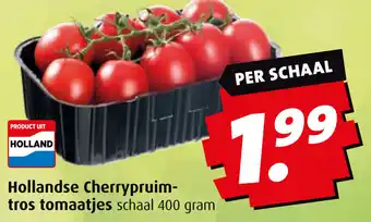 Boni Hollandse Cherrypruim tros tomaatjes 400 gram aanbieding