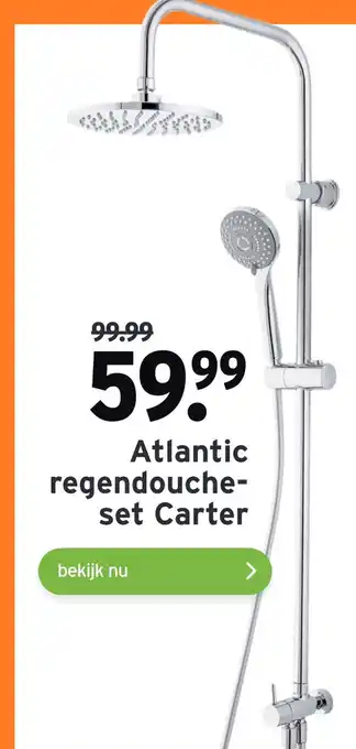 GAMMA Atlantic regendoucheset Carter aanbieding