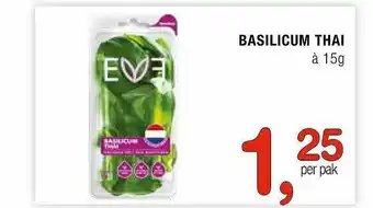 Amazing Oriëntal Basilicum Thai aanbieding