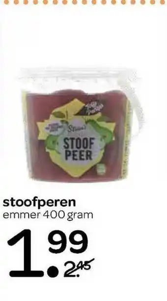 Spar Stoofperen aanbieding