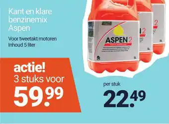 Inter Chalet Kant En Klare Benzinemix Aspen aanbieding