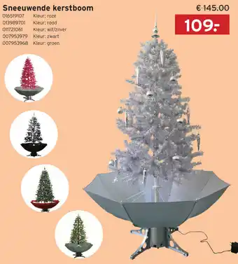 Heuts Sneeuwende kerstboom aanbieding