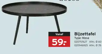 Heuts Bijzettafel aanbieding