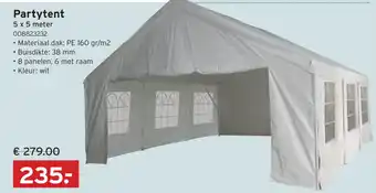 Heuts Partytent aanbieding